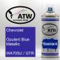 Preview: Chevrolet, Opulent Blue Metallic, WA705U / GTR: 400ml Sprühdose, von ATW Autoteile West.